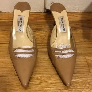 Authentic Jimmy Choo kitten heel sz 39 (sz 7-7.5)